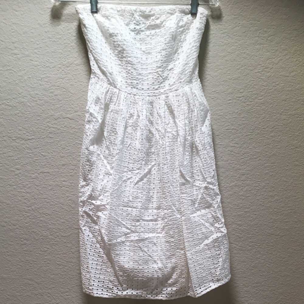 White Eyelet Dress Size 0
